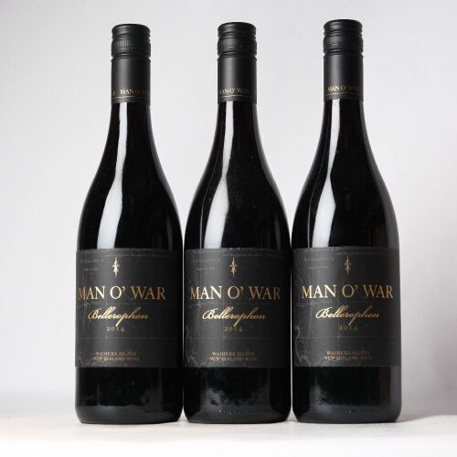 (3) 2014 Man O'War Bellerophon Syrah/Viognier, Waiheke