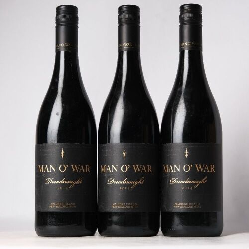 (3) 2014 Man O'War Dreadnought Syrah, Waiheke