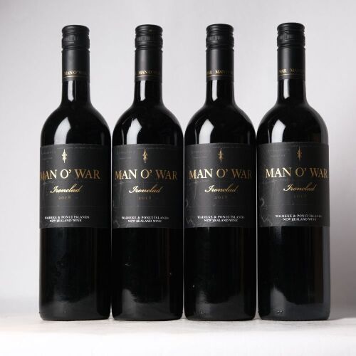 (4) 2018 Man O'War Ironclad Cabernet Franc/Merlot/Petit Verdot/Cabernet Sauvignon, Waiheke
