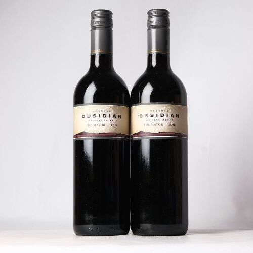 (2) 2016 Obsidian Reserve The Mayor Cabernet Franc/Petit Verdot/Malbec, Waiheke
