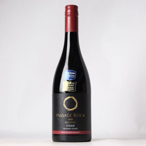 (1) 2019 Passage Rock Reserve Syrah, Waiheke