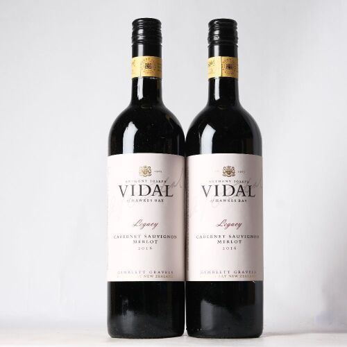 (2) 2016 Vidal Legacy Cabernet Sauvignon/Merlot, Gimblett Gravels