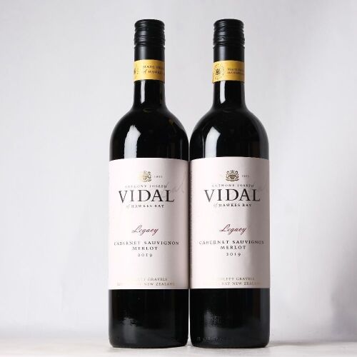 (2) 2019 Vidal Legacy Cabernet Sauvignon/Merlot, Gimblett Gravels