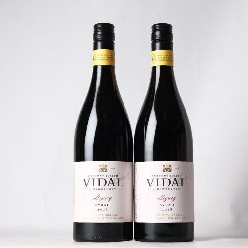 (2) 2018 Vidal Legacy Syrah, Gimblett Gravels