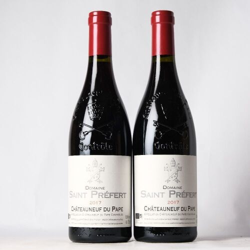 (2) 2017 Domaine Saint Prefert Chateauneuf-du-Pape