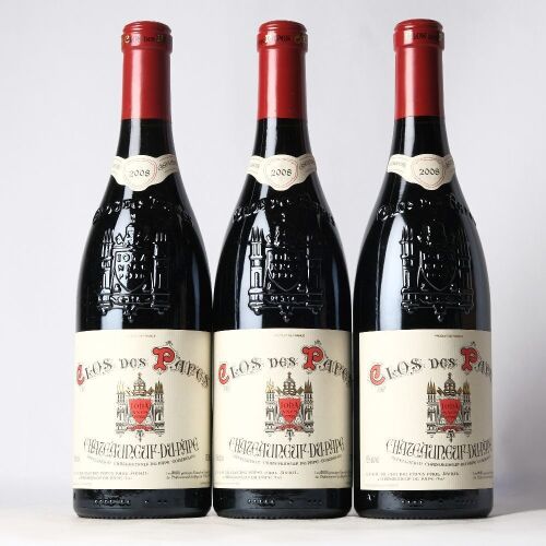 (3) 2008 Paul Avril Clos des Papes Chateauneuf-du-Pape