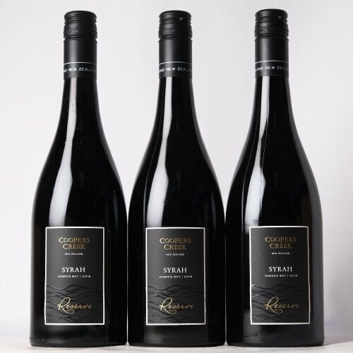 (3) 2018 Coopers Creek Reserve Syrah, Hawkes Bay
