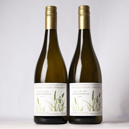 (2) 2011 Pyramid Valley Vineyards Field of Fire Chardonnay, Waikari