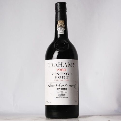 (1) 1980 W & J Graham's Vintage Port, Oporto