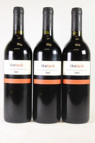 (3) 2001 Turkey Flat The Turk Cabernet Sauvignon/Grenache/Shiraz, Barossa SA