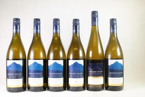 Six bottles of Mount Riley white wine in one lot