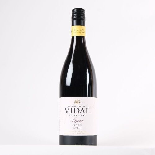(1) 2018 Vidal Estate Legacy Syrah, Gimblett Gravels
