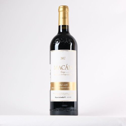(1) 2017 Bodegas Benjamin de Rothschild & Vega Sicilia Macan Rioja