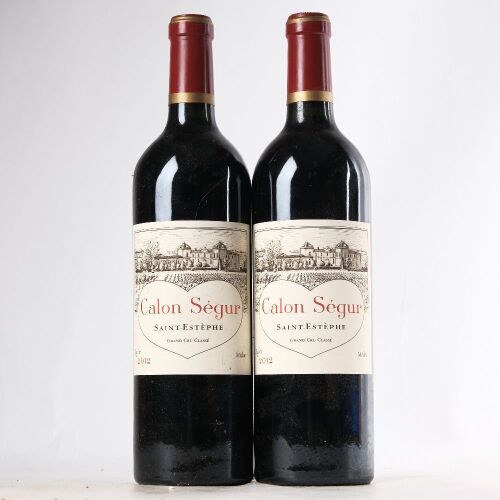 (2) 2012 Chateau Calon Segur 3eme Cru Classe, St Estephe