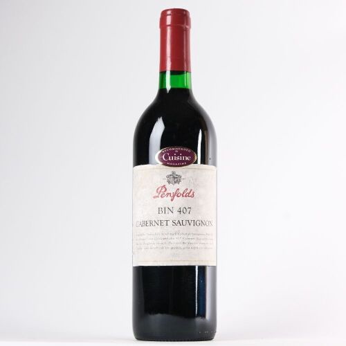 (1) 1998 Penfolds Bin 407 Cabernet Sauvignon, South Australia
