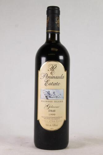 (1) 1999 Peninsula Estate Gilmour Syrah, Waiheke