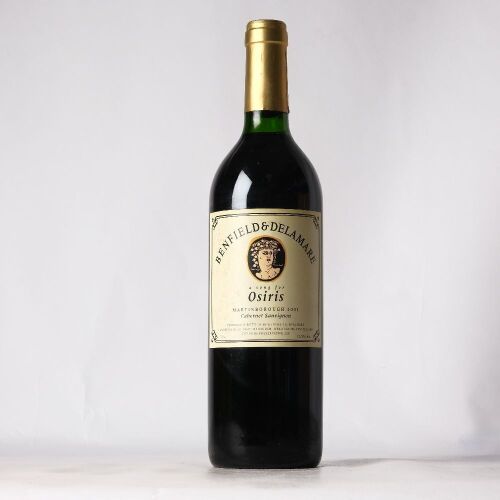 (1) 2001 Benfield & Delamare A Song For Osiris Cabernet Sauvignon, Martinborough