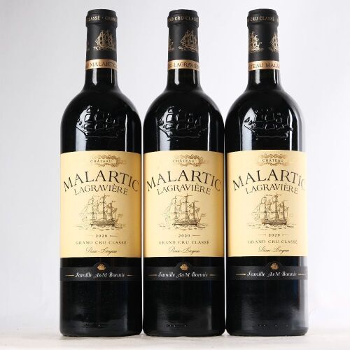 (3) 2020 Chateau Malartic Lagraviere, Pessac-Leognan