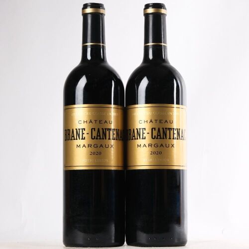 (2) 2020 Chateau Brane-Cantenac 2eme Cru Classe, Margaux