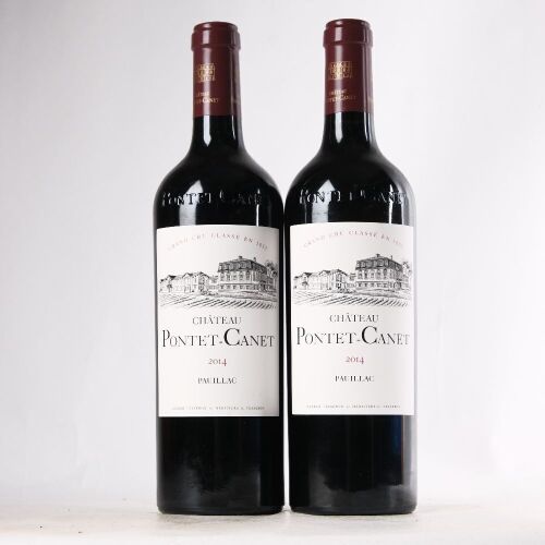 (2) 2014 Chateau Pontet-Canet 5eme Cru Classe, Pauillac