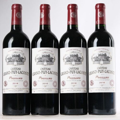 (4) 2016 Chateau Grand Puy Lacoste 5eme Cru Classe, Pauillac