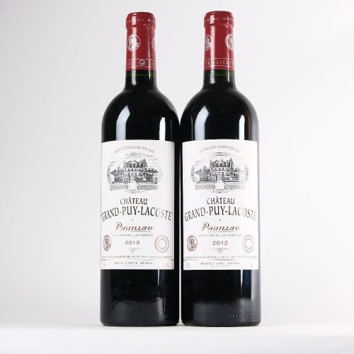 (2) 2012 Chateau Grand Puy Lacoste 5eme Cru Classe, Pauillac