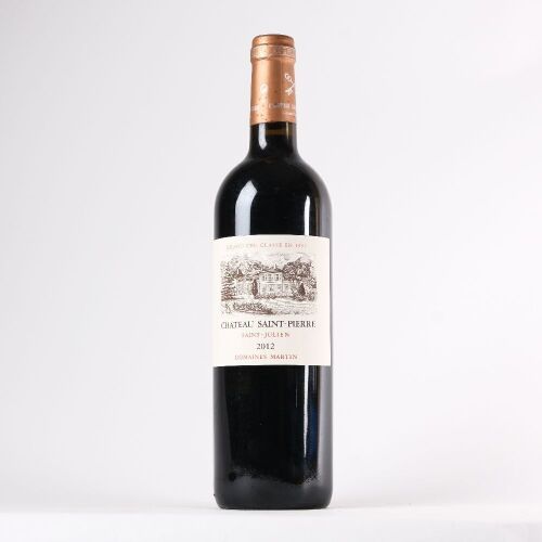 (1) 2012 Chateau Saint Pierre 4eme Cru Classe, St Julien