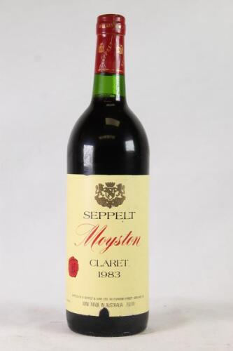 (1) 1983 Seppelt Moyston Claret, Moyston VIC