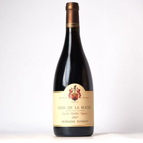 (1) 2007 Domaine Ponsot Clos de la Roche Grand Cru 'Cuvee Vieilles Vignes', Cote de Nuits