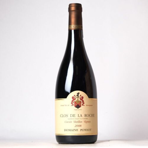 (1) 2008 Domaine Ponsot Clos de la Roche Grand Cru 'Cuvee Vieilles Vignes', Cote de Nuits