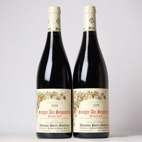 (2) 2018 Domaine Pierre Guillemot Les Serpentieres Savigny-les-Beaune 1er Cru, Cote de Beaune