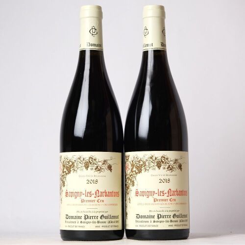 (2) 2018 Domaine Pierre Guillemot Les Narbantons Savigny-les-Beaune 1er Cru, Cote de Beaune