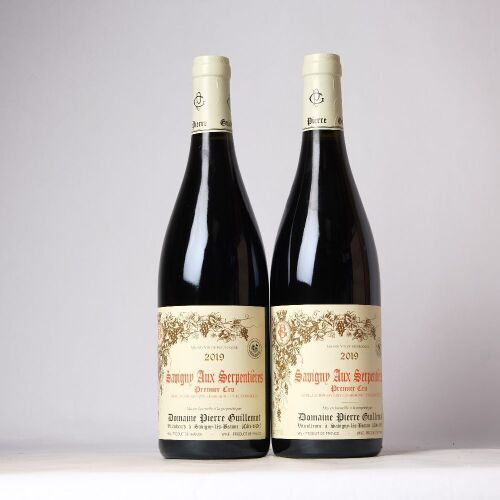(2) 2019 Domaine Pierre Guillemot Les Serpentieres Savigny-les-Beaune 1er Cru, Cote de Beaune