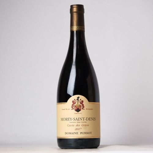 (1) 2017 Domaine Ponsot Morey-St-Denis Cuvee des Grives, Cote de Nuits