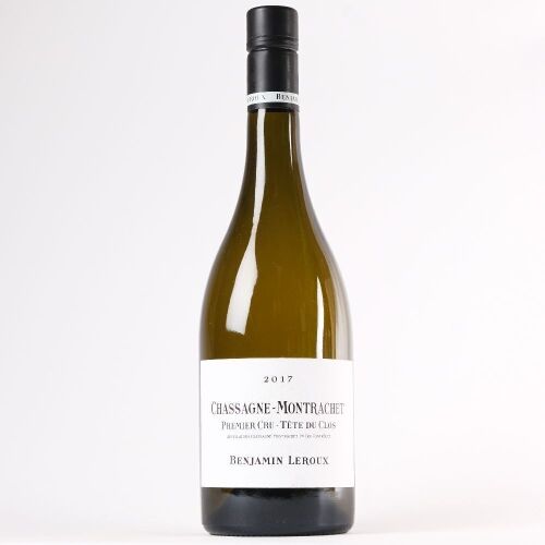 (1) 2017 Domaine Benjamin Leroux Chassagne-Montrachet 1er Cru Tete du Clos, Cote de Beaune