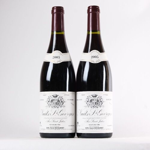 (2) 2005 Domaine Bocquenet Nuit St Georges Aux St Julien, Cote de Nuits