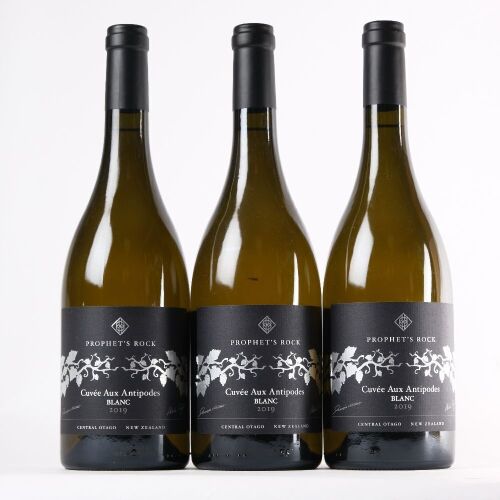 (3) 2019 Prophet's Rock Cuv&eacute;e Aux Antipodes Blanc, Central Otago