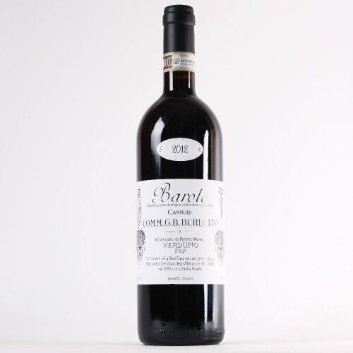 (1) 2012 G.B. Burlotto Barolo Cannubi, Piedmont