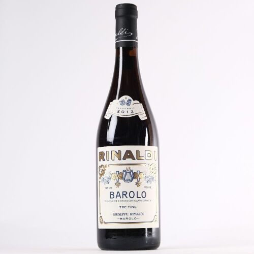 (1) 2012 Giuseppe Rinaldi Barolo Tre Tine, Piedmont