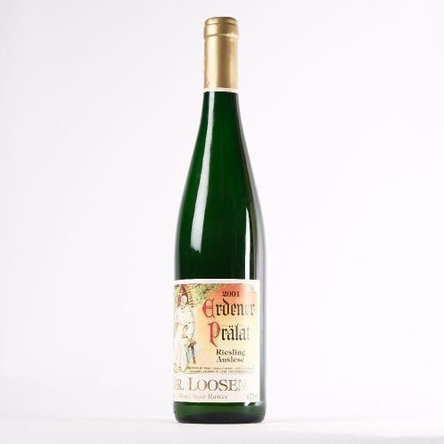 (1) 2001 Dr Loosen Erdener Pralat Riesling Auslese Goldcap, Mosel Saar Ruwer