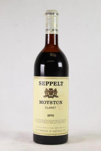 (1) 1976 Seppelt Moyston Claret, Moyston VIC
