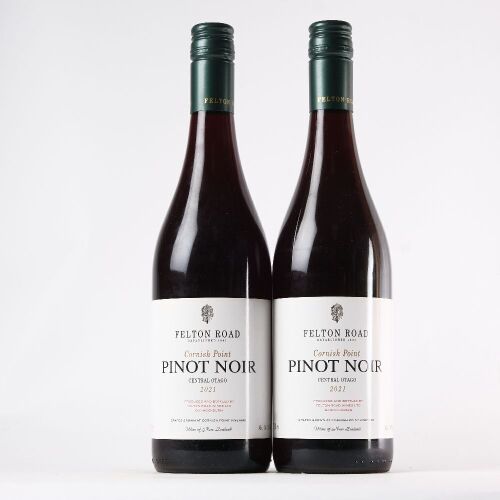 (2) 2021 Felton Road Cornish Point Pinot Noir, Bannockburn