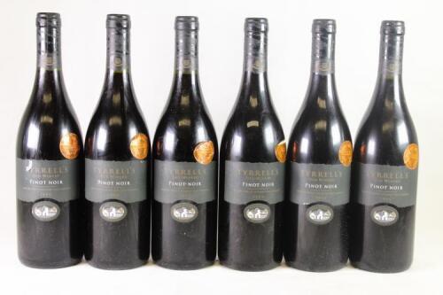 Six bottles of Tyrrell's Pinot Noir in one lot