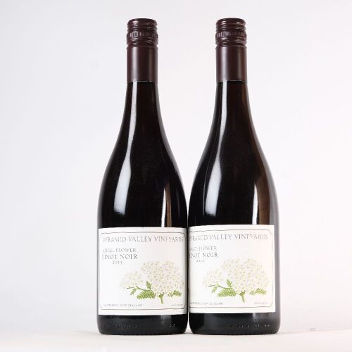 (2) 2014 Pyramid Valley Vineyards Angel Flower Pinot Noir, Waikari