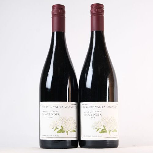 (2) 2006 Pyramid Valley Vineyards Angel Flower Pinot Noir, Waikari