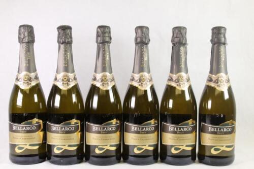 Six bottles of Bellarco Brut Sparkling in one lot