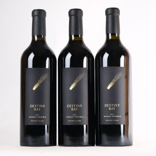 (3) 2012 Destiny Bay Magna Praemia, Waiheke