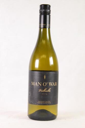 (1) 2014 Man O'War Valhalla Chardonnay, Waiheke