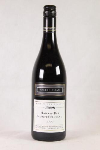 (1) 2007 Morton Estate Montepulicano, Hawkes Bay