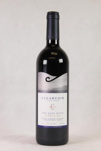 (1) 2005 Clearview Old Olive Block, Hawkes Bay